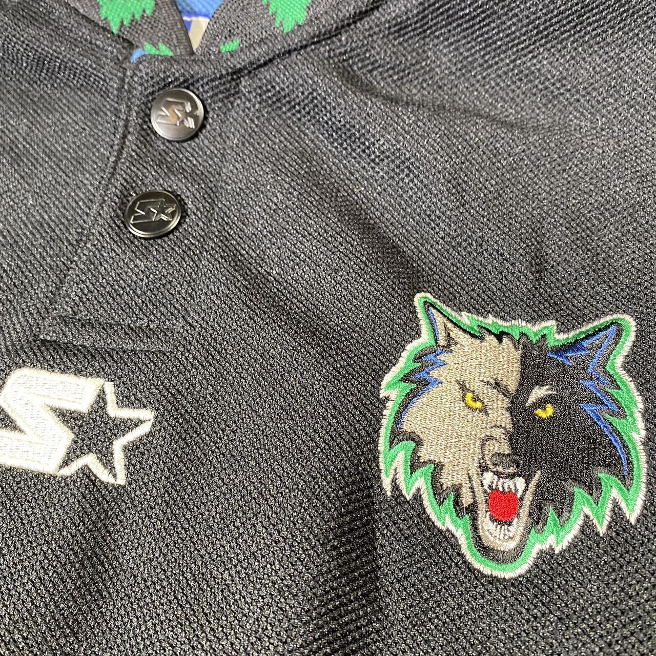 Vintage Minnesota Timberwolves Starter Jersey - Depop