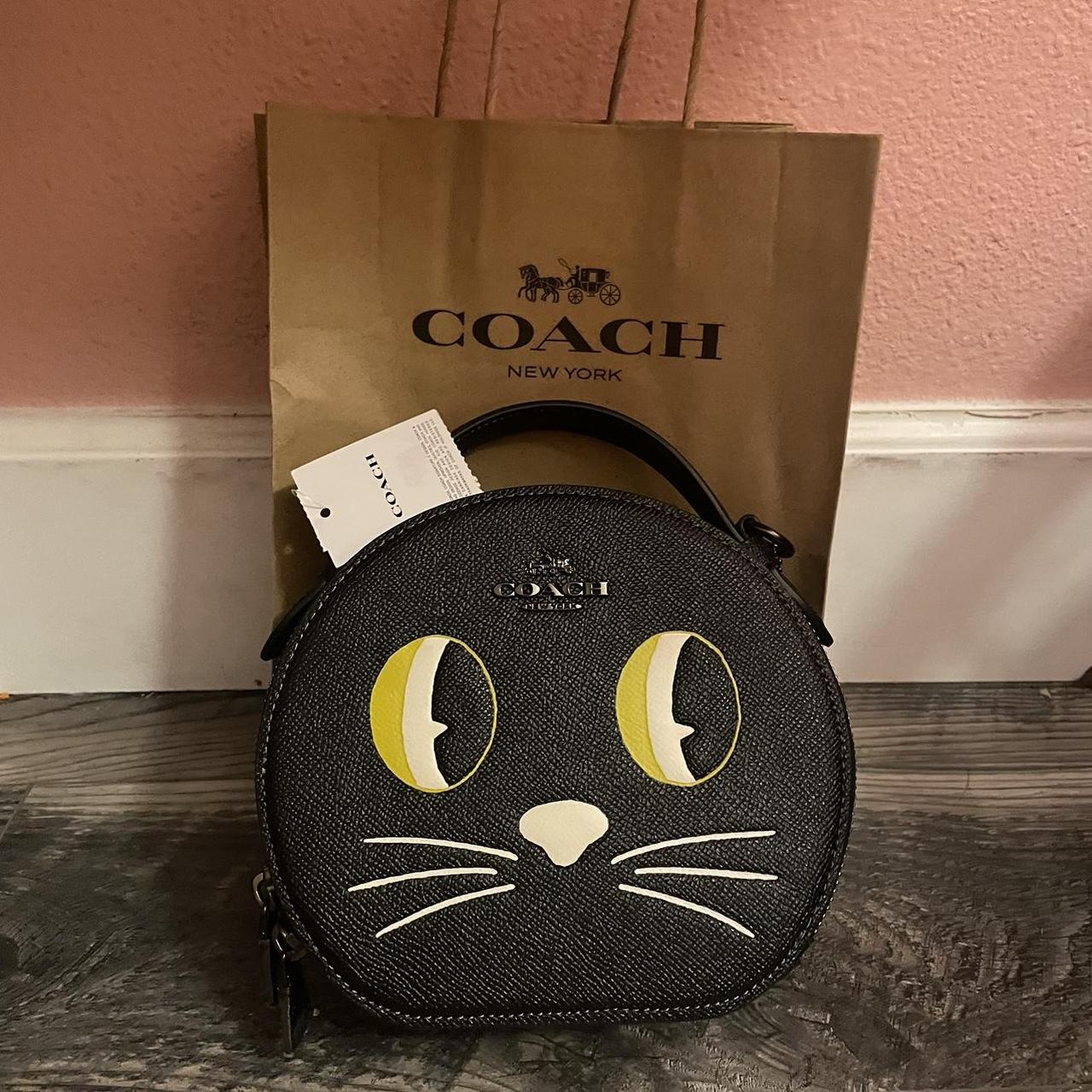 Coach discount cat purse