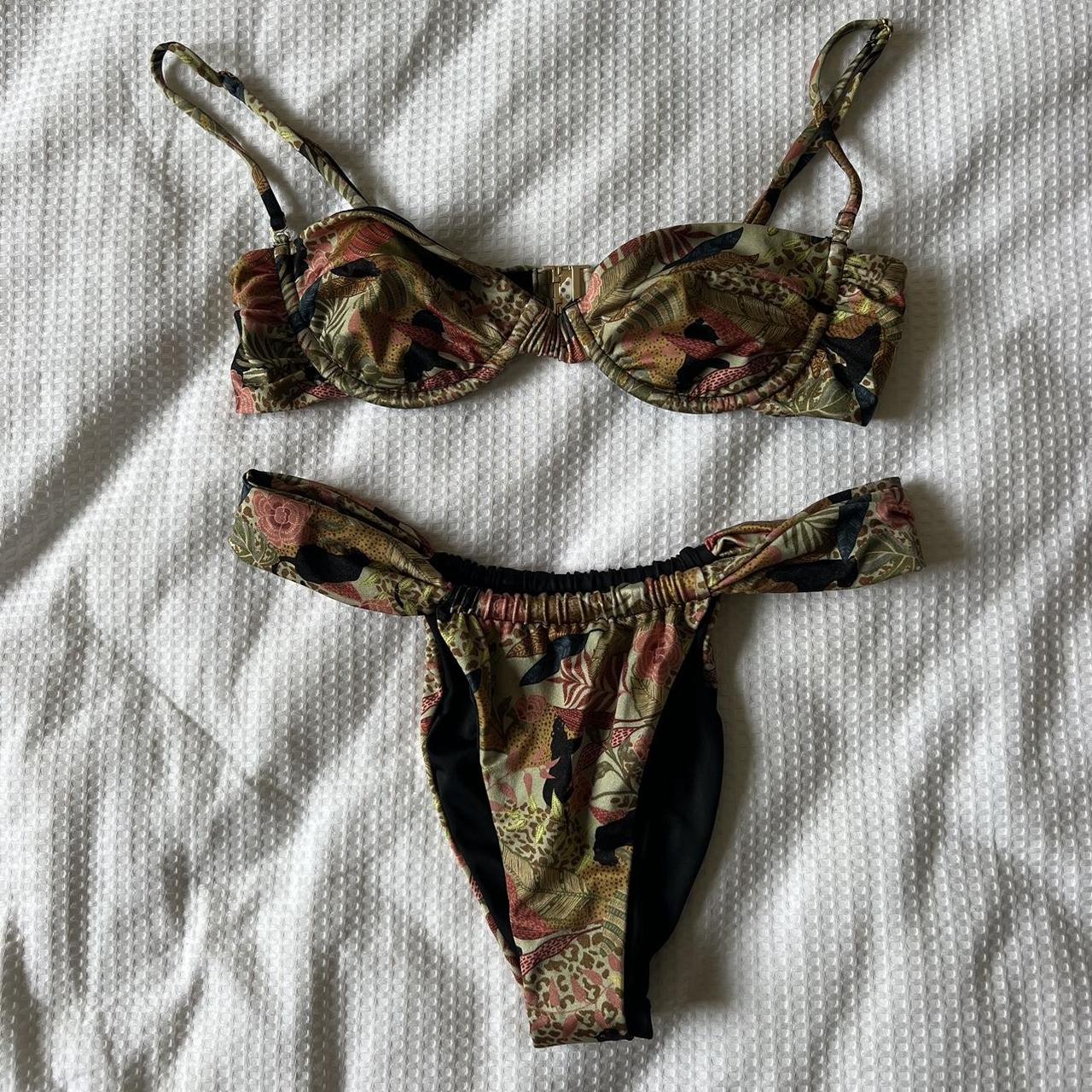 selling sommer swim jaguar bikini set size S top... - Depop