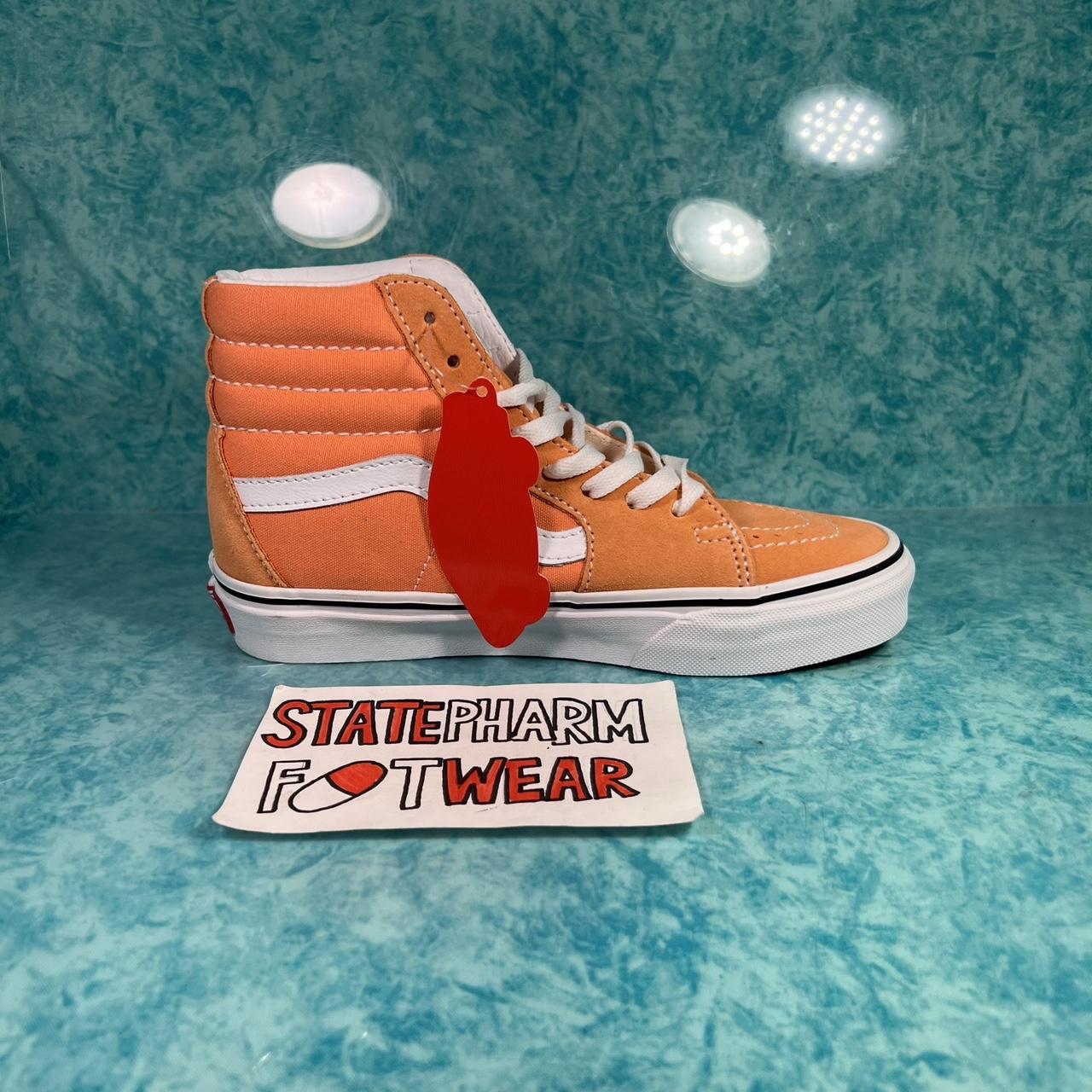 Vans sk9 hi on sale womens Orange