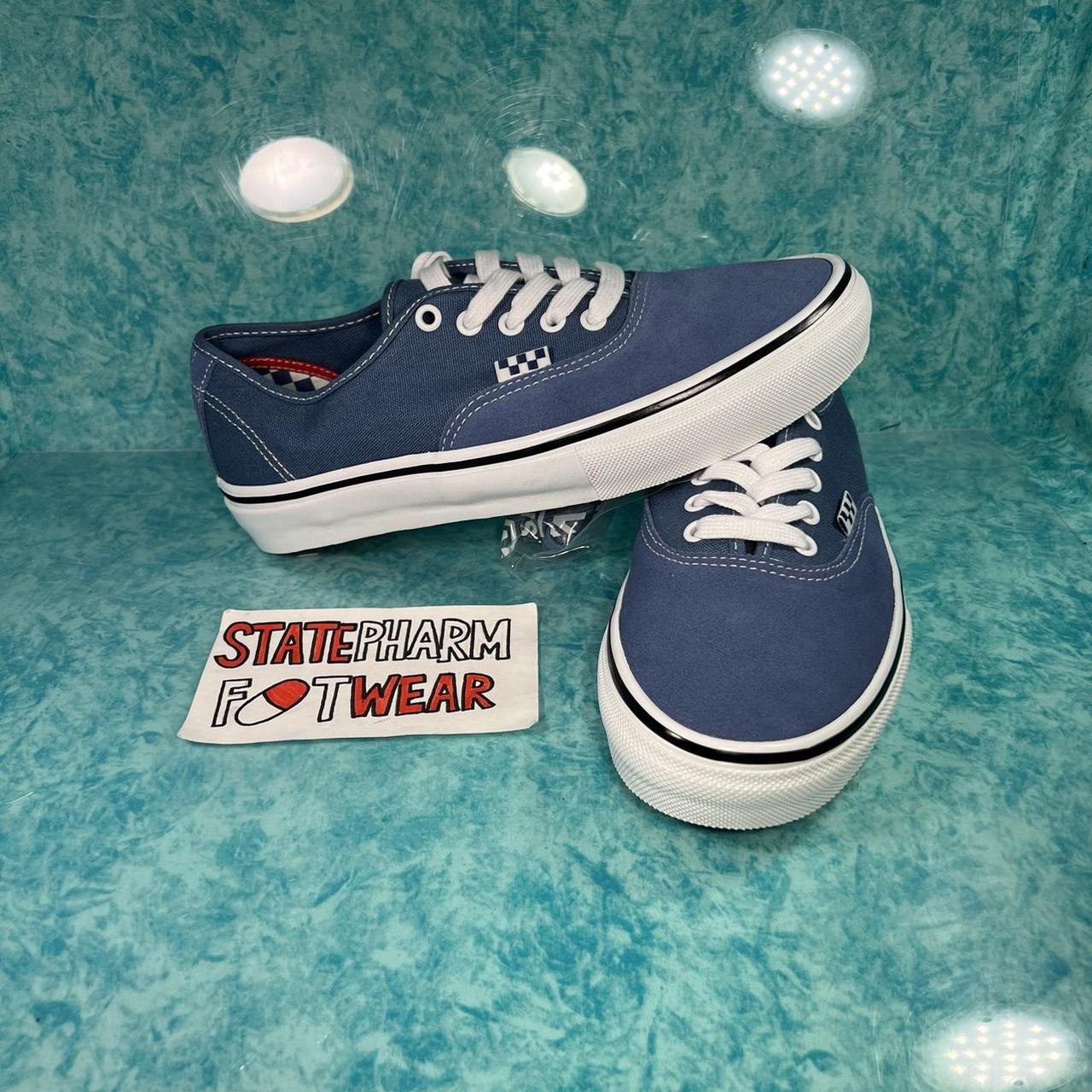 Vans authentic outlet navy blue mens