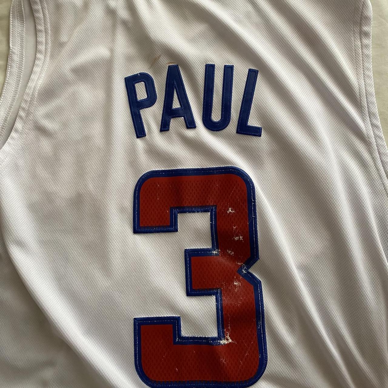 Red LA Clippers Chris Paul Jersey (Youth - Depop