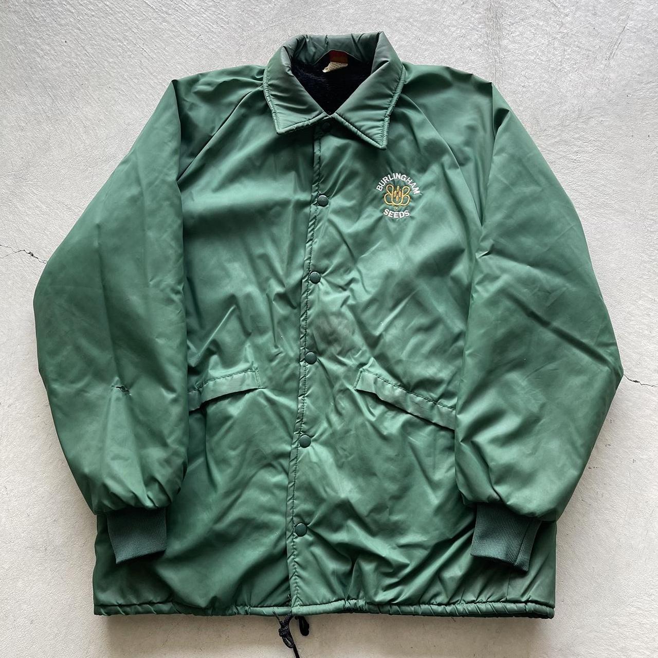 Men's Green and Black Jacket | Depop