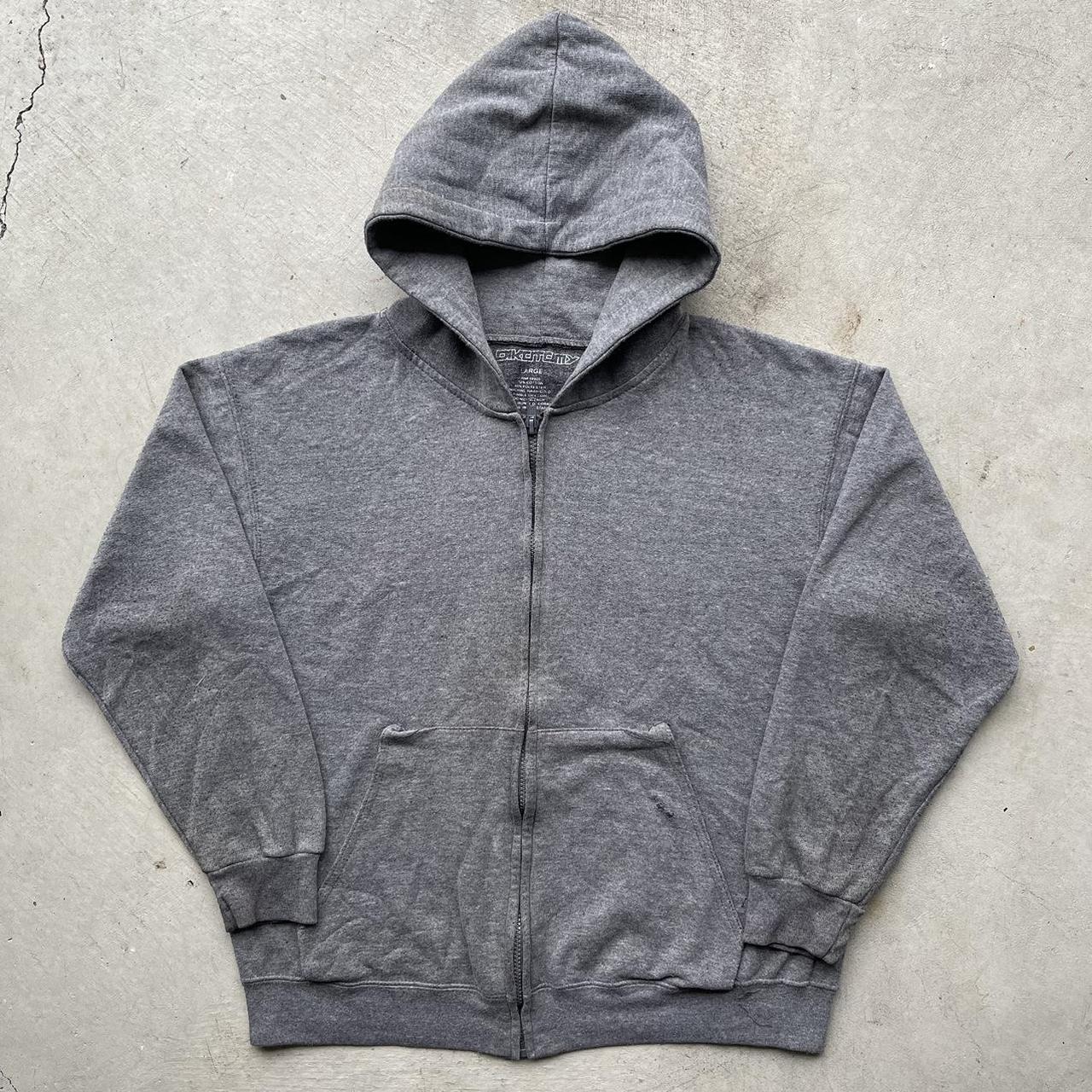 Men's Grey Hoodie | Depop