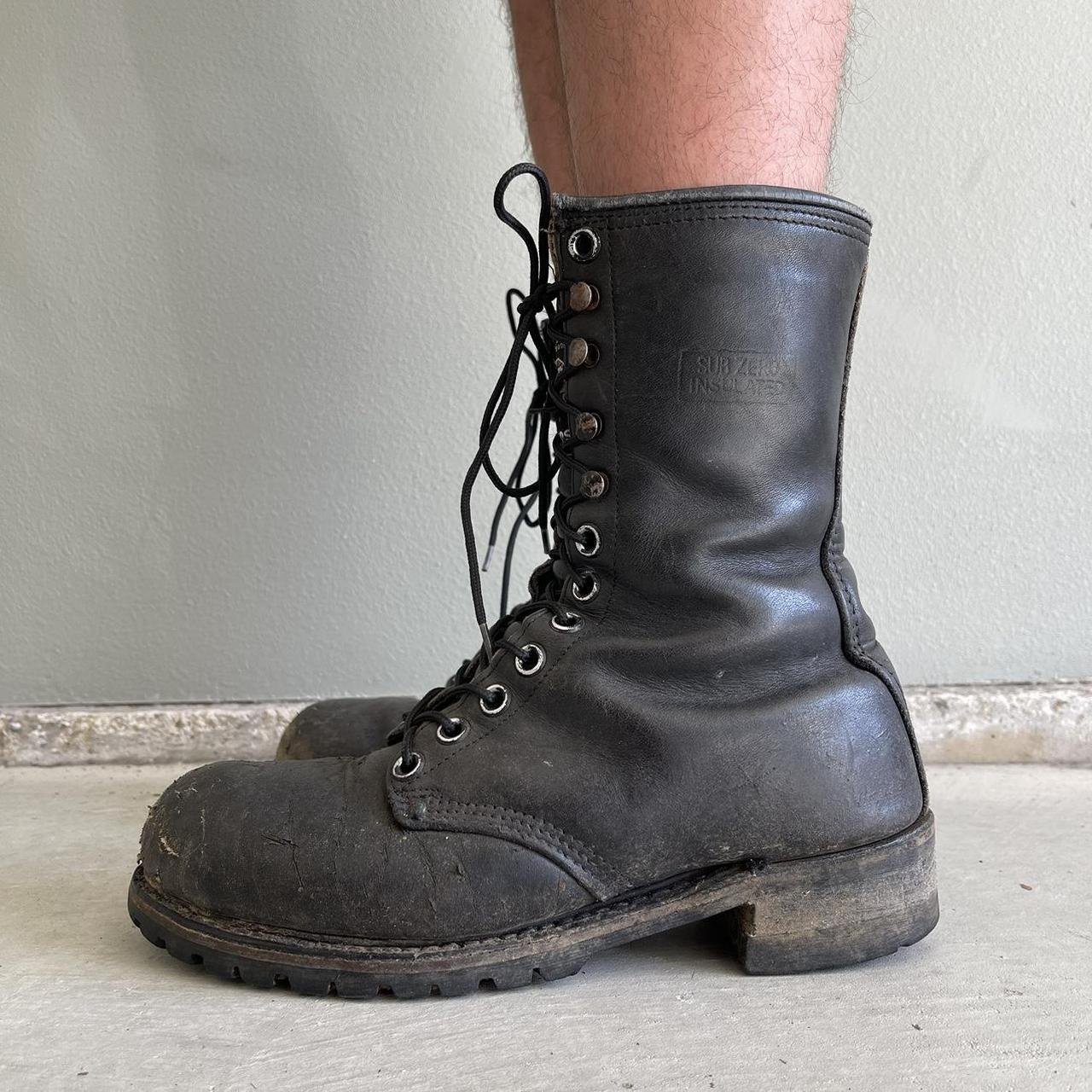 Carolina Men's Black Boots | Depop