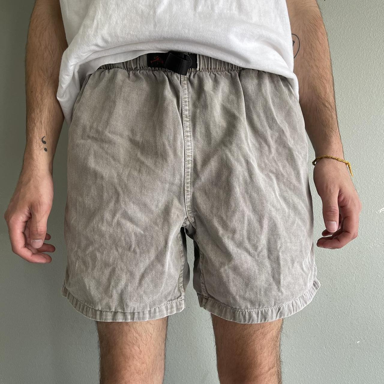 Gramicci Men's Tan Shorts Depop