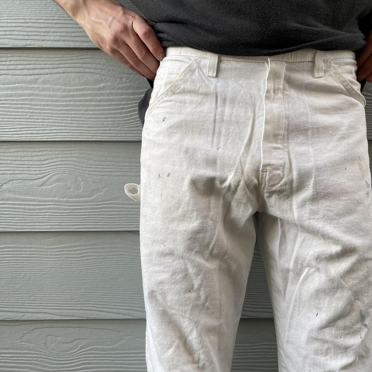 Dickies Men's White Trousers (3)