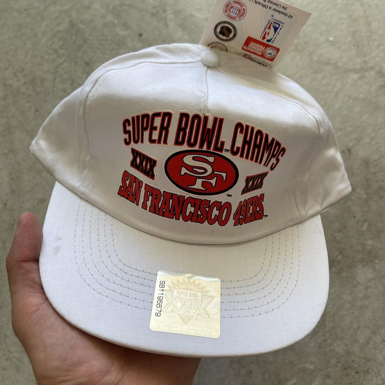 VTG SAN FRANCISCO 49ers SUPER BOWL XXIX CHAMPIONS LOGO 7 HAT CAP