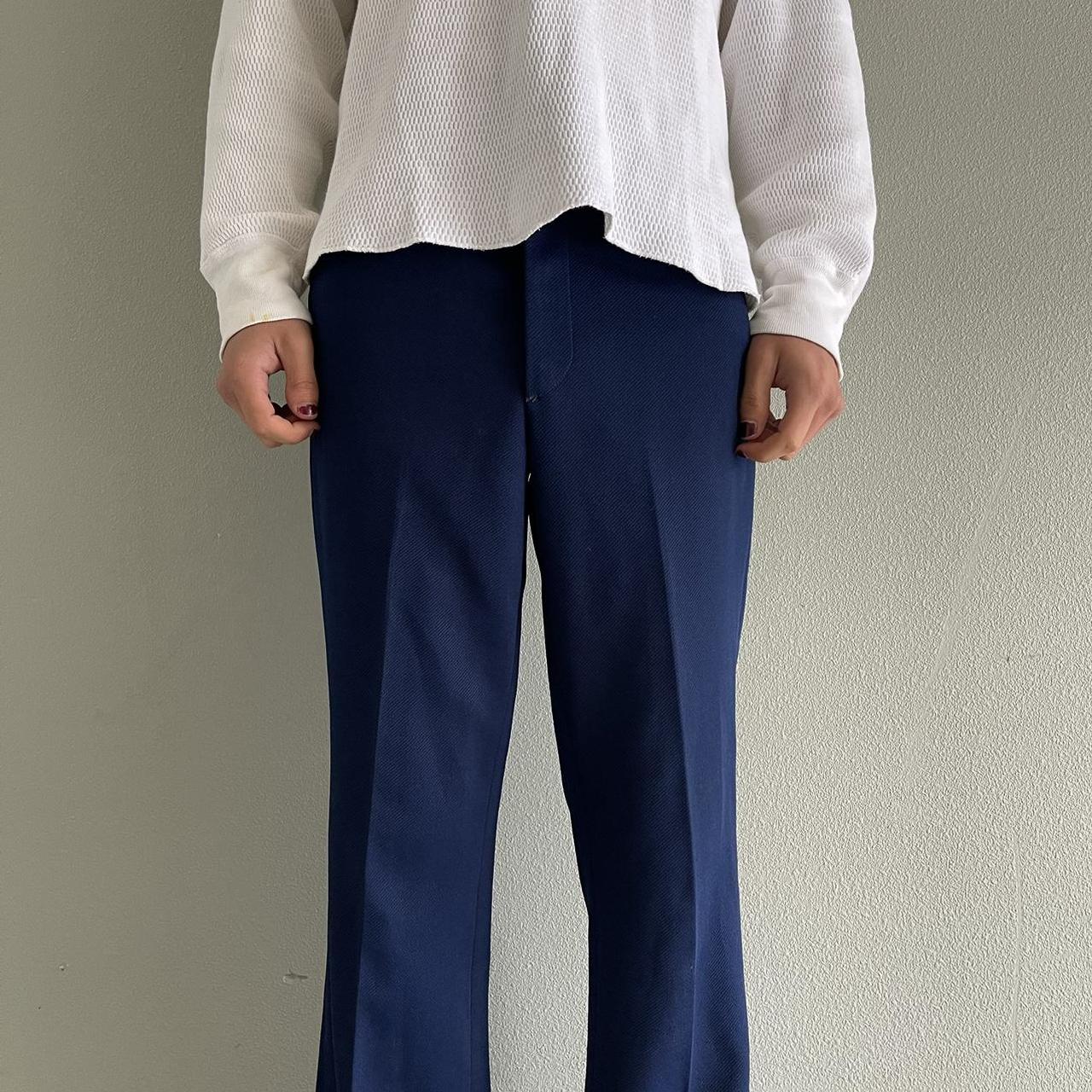 Farah Men's Navy Trousers (3)