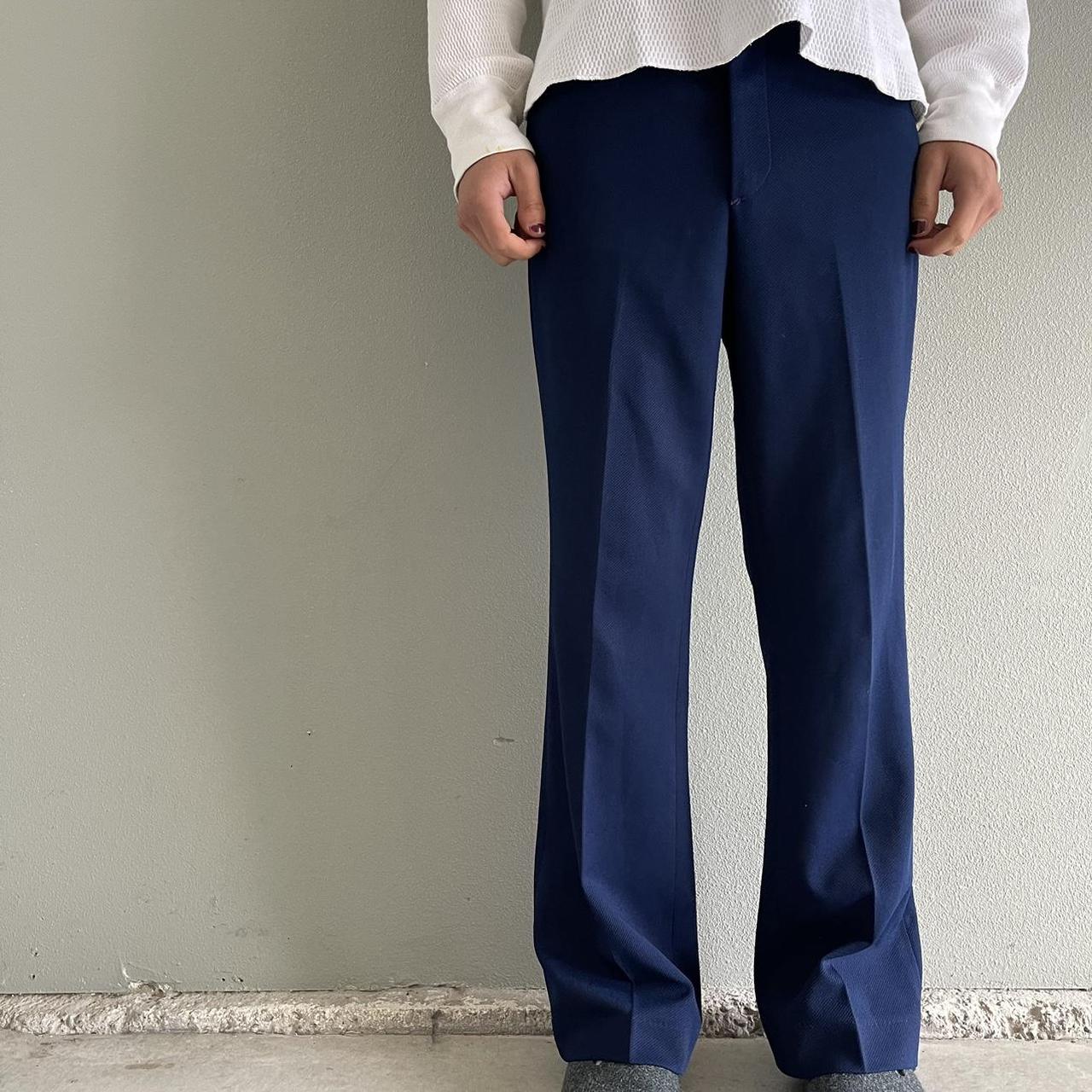 Farah Men's Navy Trousers (4)