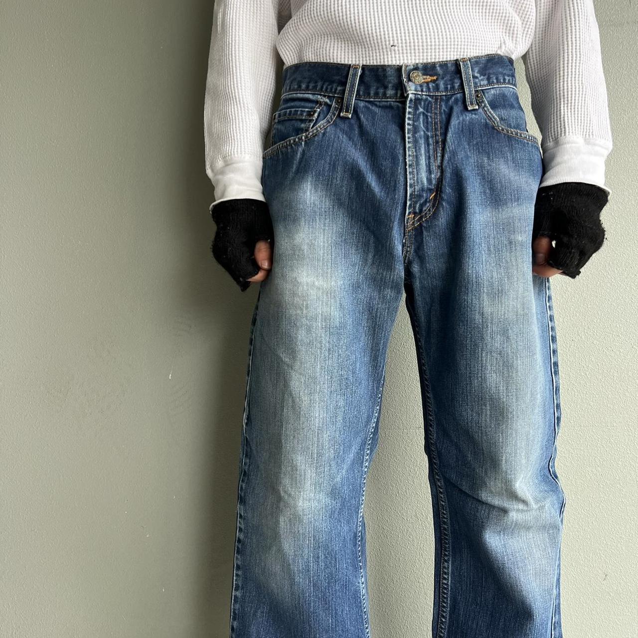00年代 Levi's リーバイス 517 ブーツカット フレアデニムパンツ
