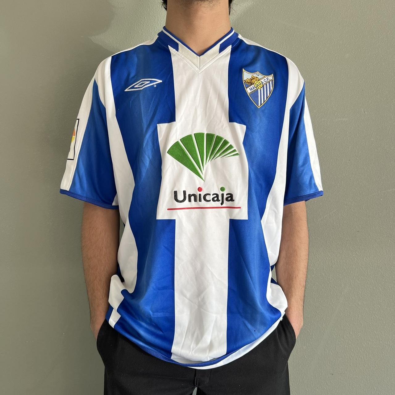 Malaga CF LA Liga Spanish Soccer Jersey Depop