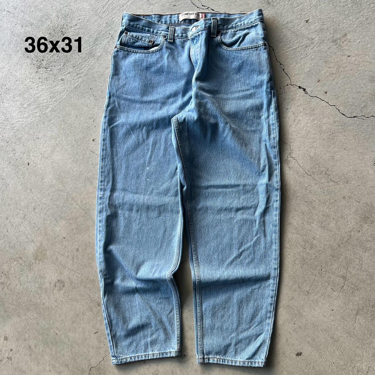 archive Levi´s 502 loose black denim y2k - パンツ