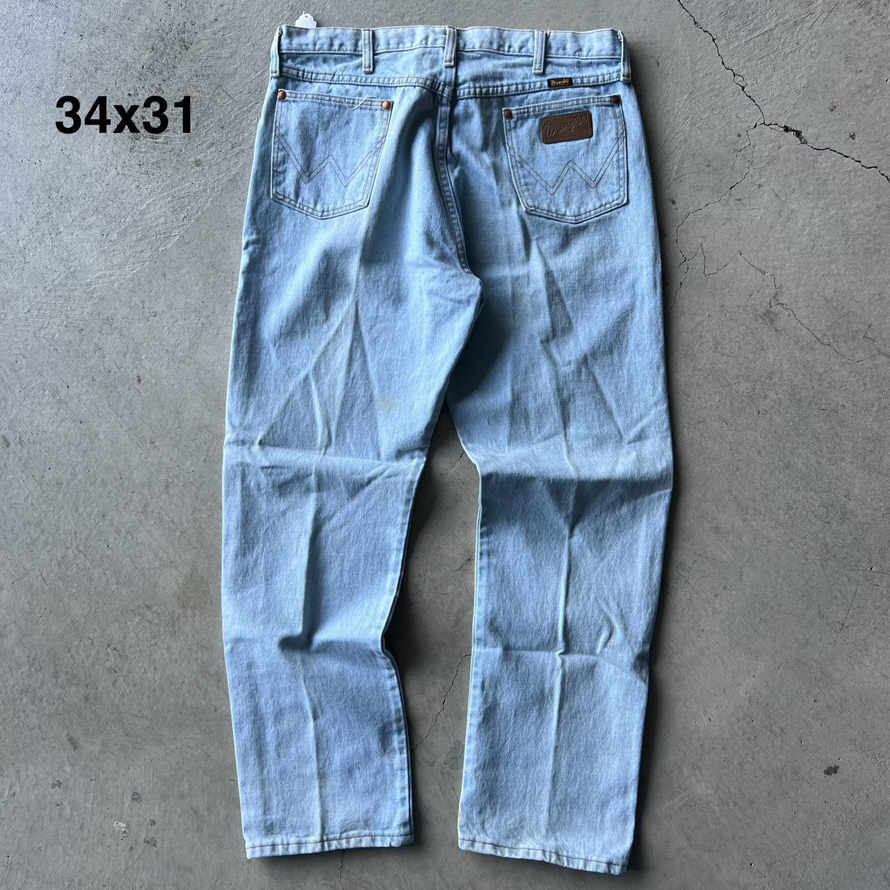 Vintage Wrangler 13MWZ Cowboy Cut Denim all feature | Depop