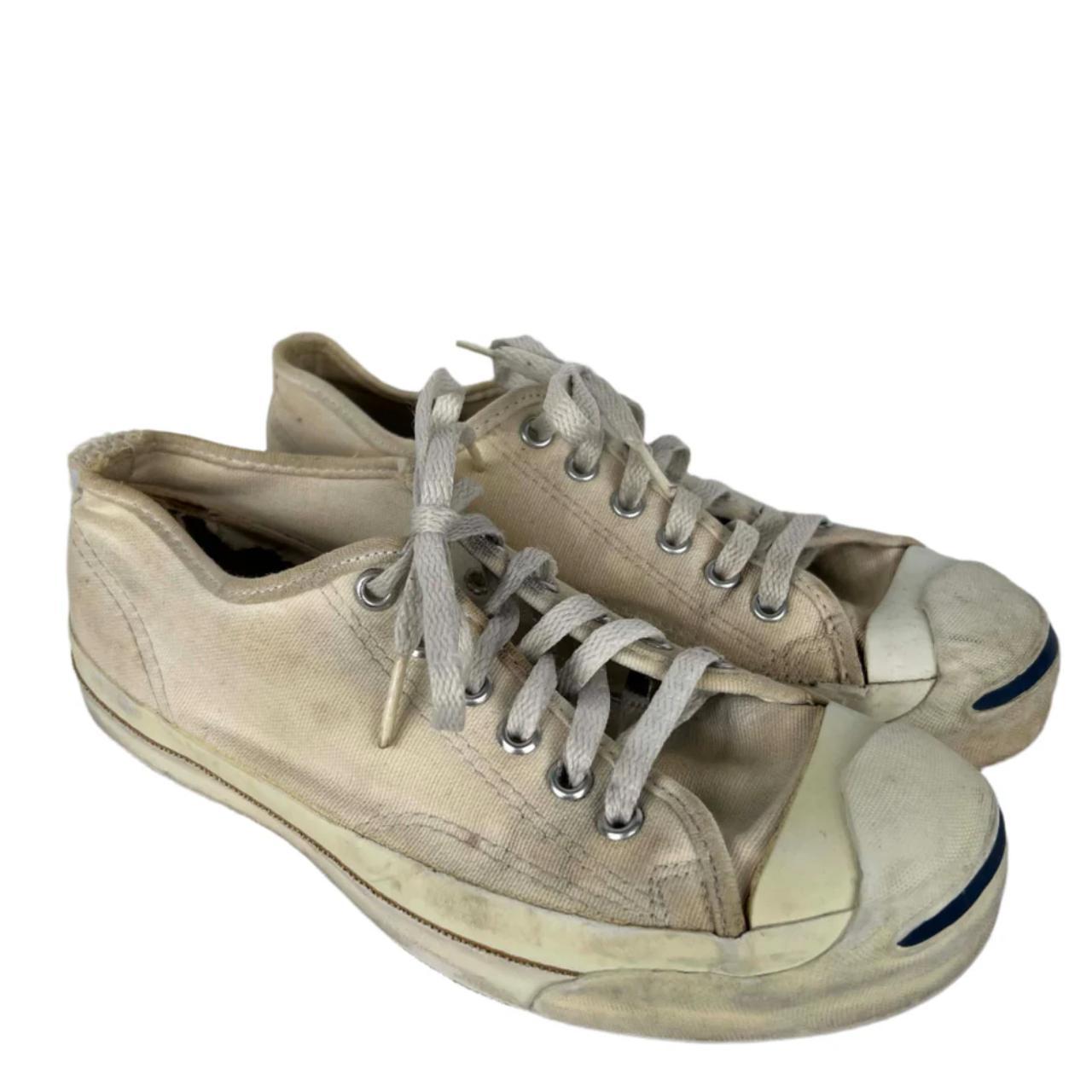Vintage 1980s Made in USA Converse Jack Purcell | Depop