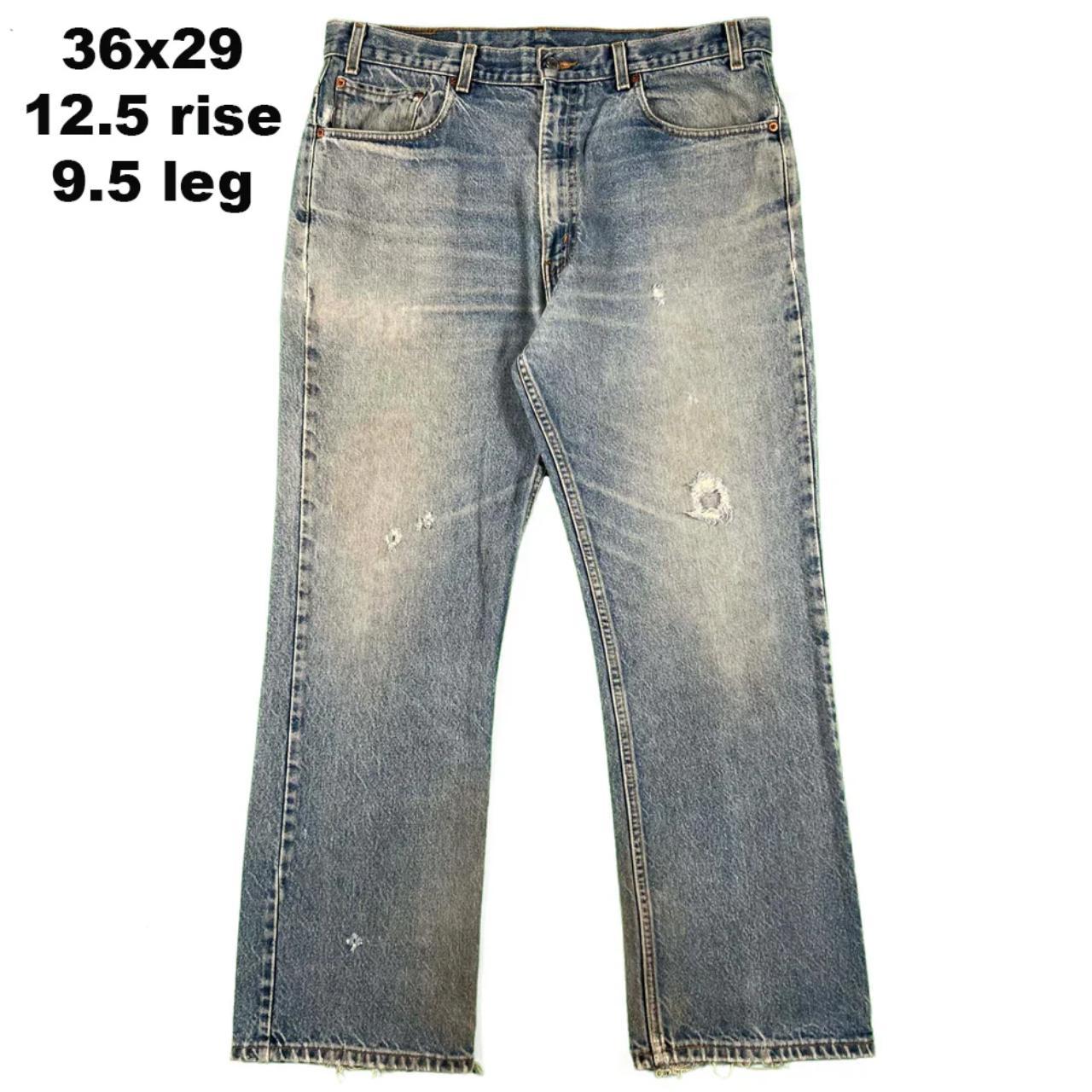 ✅日本製 vintage Levis 502 fade denim grunge Vintage 90s Levi's 505-0217 Dirty Fade Made in USA #525 Size