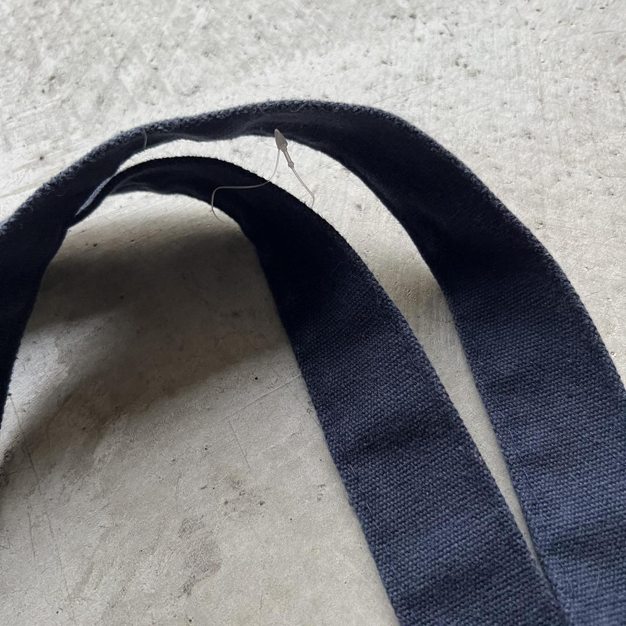 Trader Joe's Men's Bag - Cream/Navy – Trader Joe'… - image 3