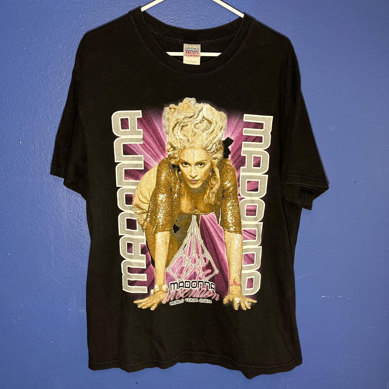 2004 Madonna reinvention world tour shirt , Graphic...