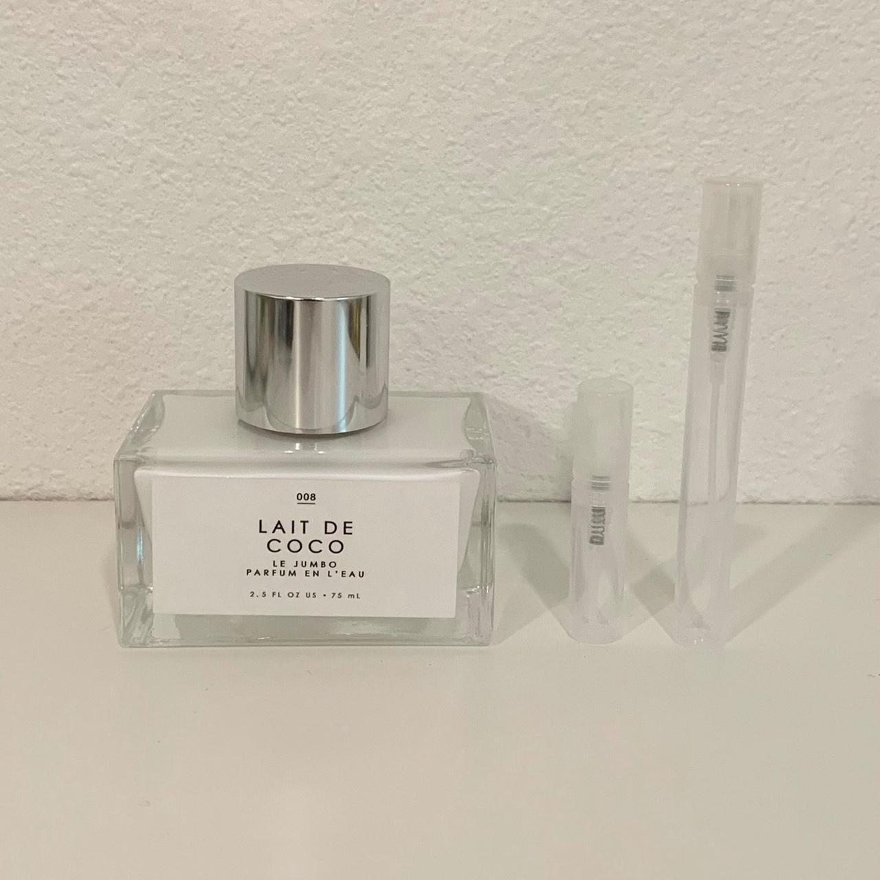 Sample of lait de coco perfume. This is my FAVORITE... Depop