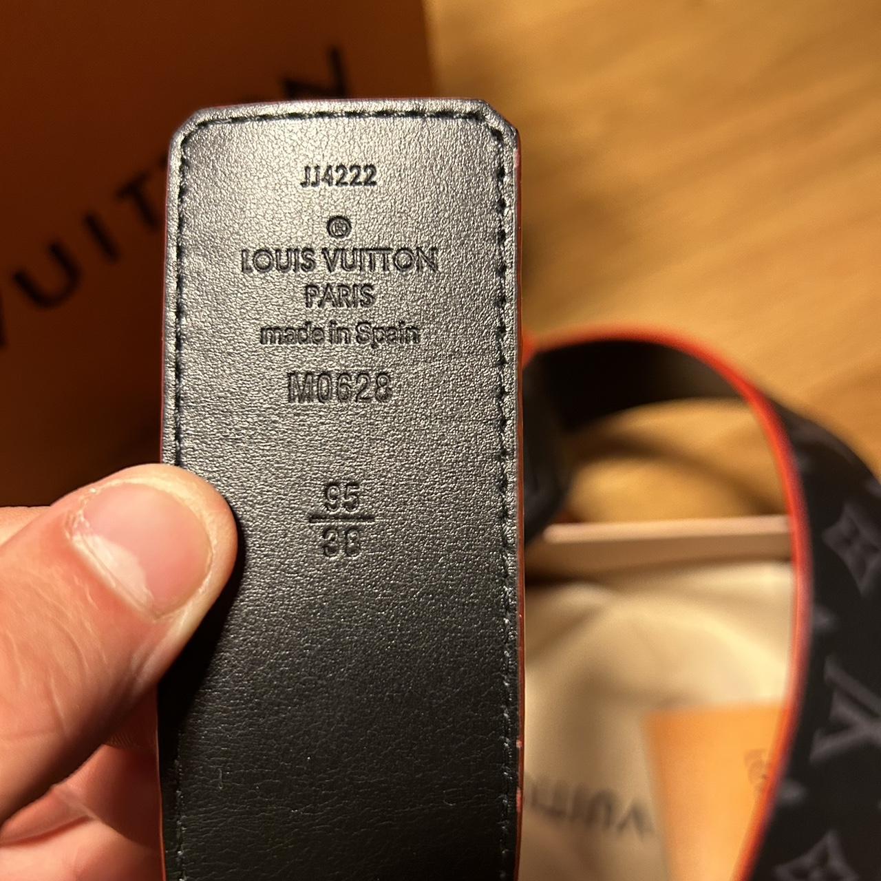 Authentic LOUIS VUITTON BELT SHATTERED BUCKLE | Depop