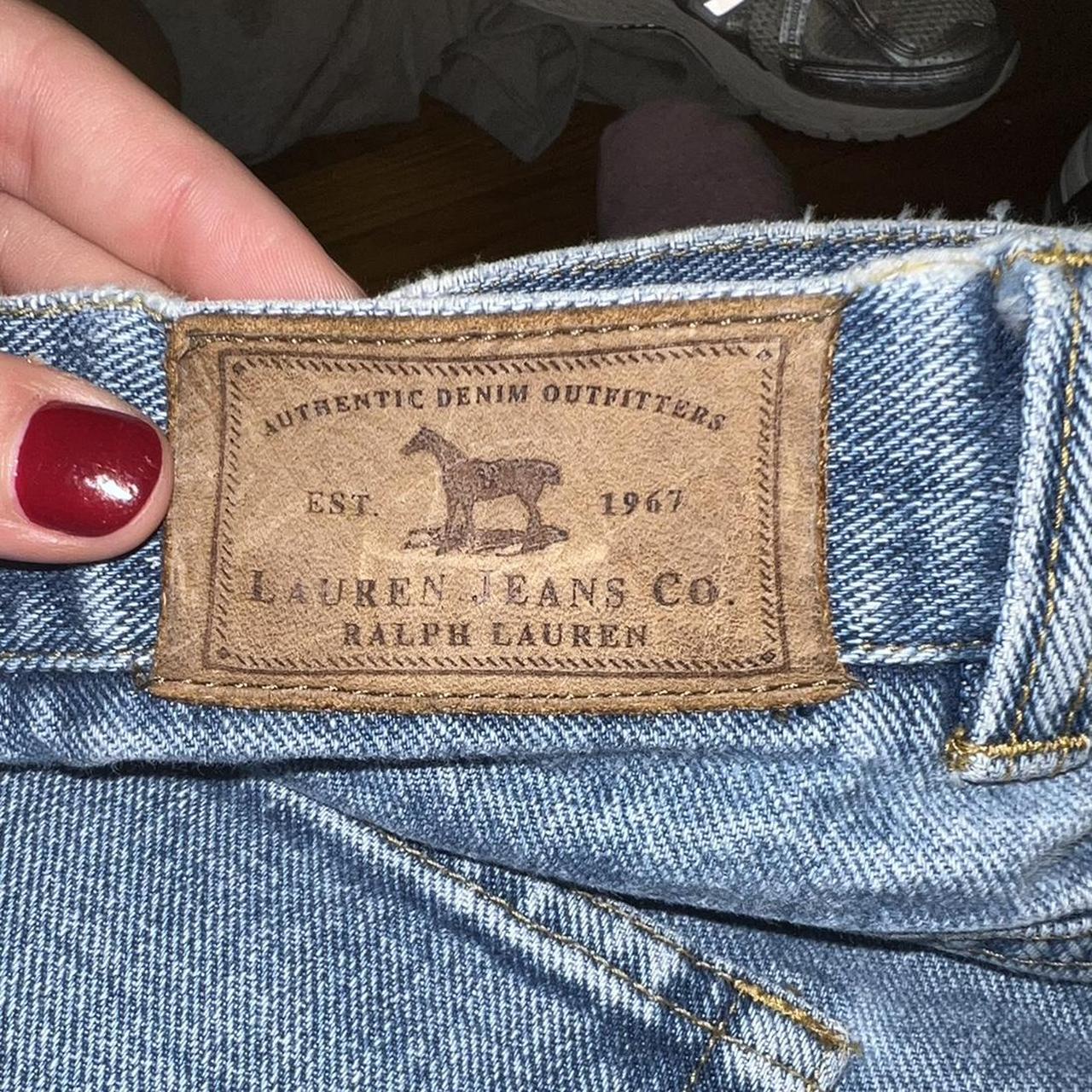 Vintage Lauren Jeans Co. Ralph Lauren Mid Rise Denim - Depop