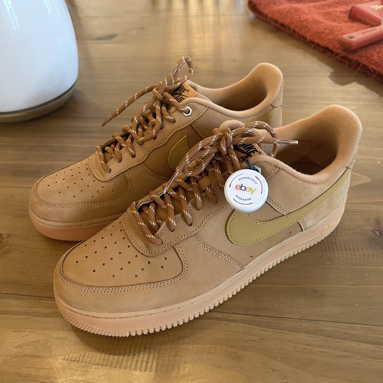 Nike AIR Force 1 '07 WB Flax/Wheat-Gum Brown CJ9179