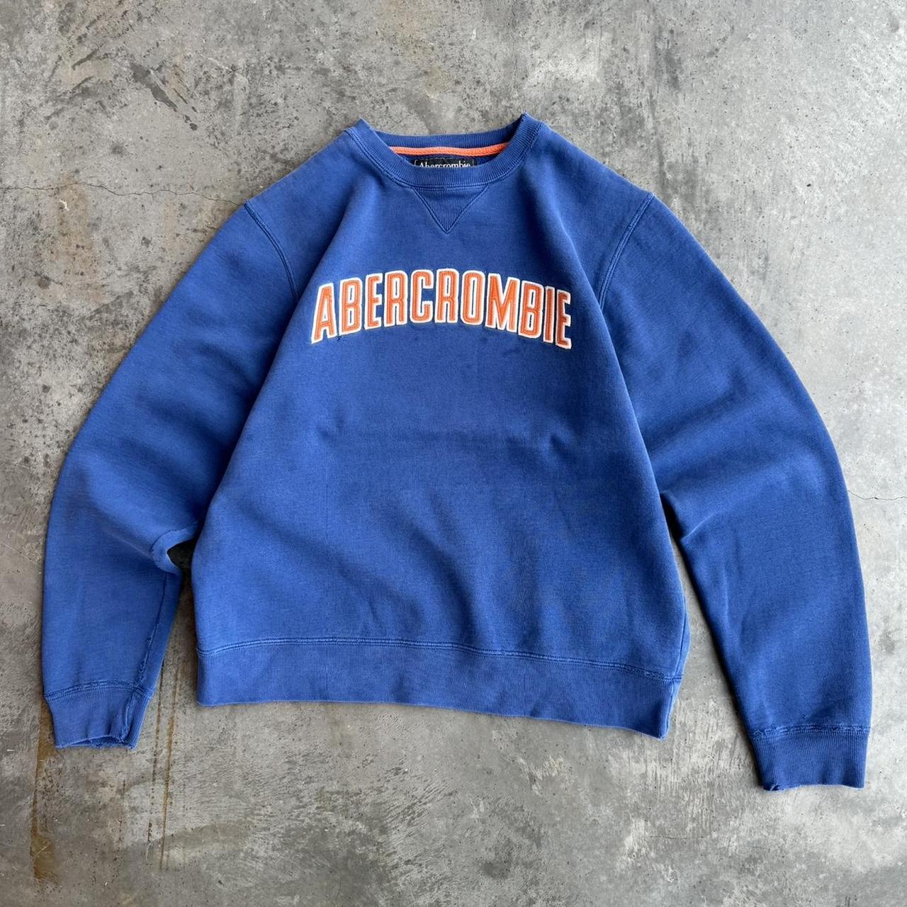 Vintage early 2000s Y2K Abercrombie crewneck... - Depop