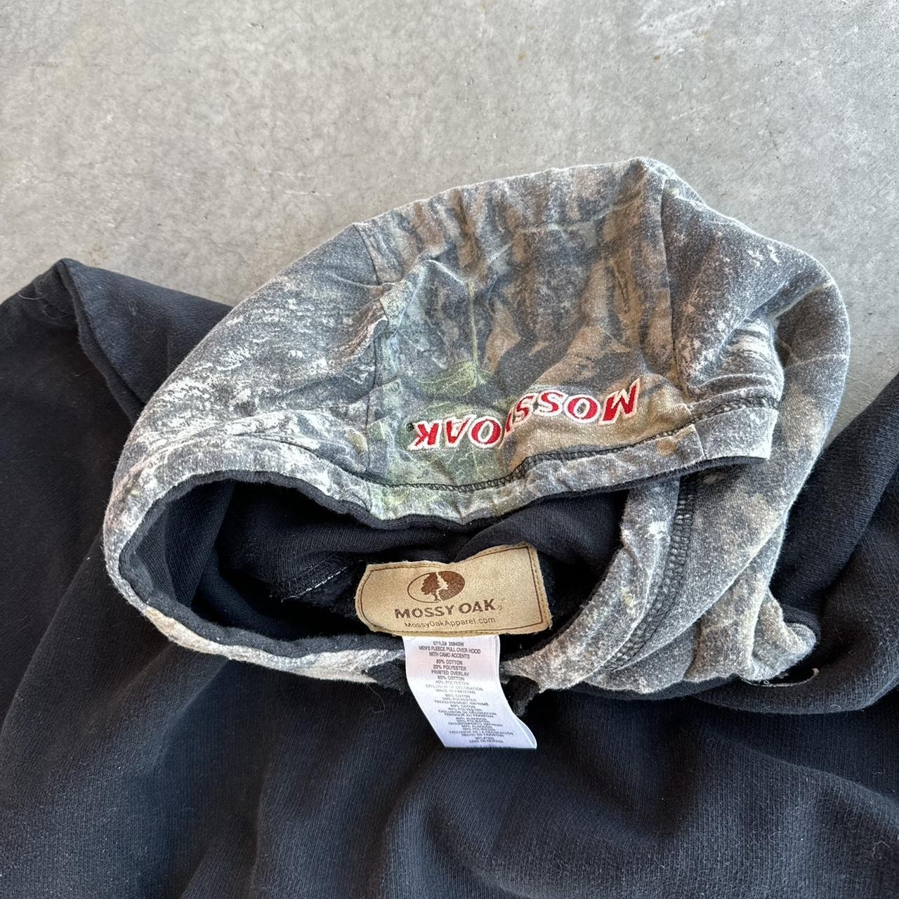 Vintage 2000s mossy oak camouflage hoodie Good used - Depop