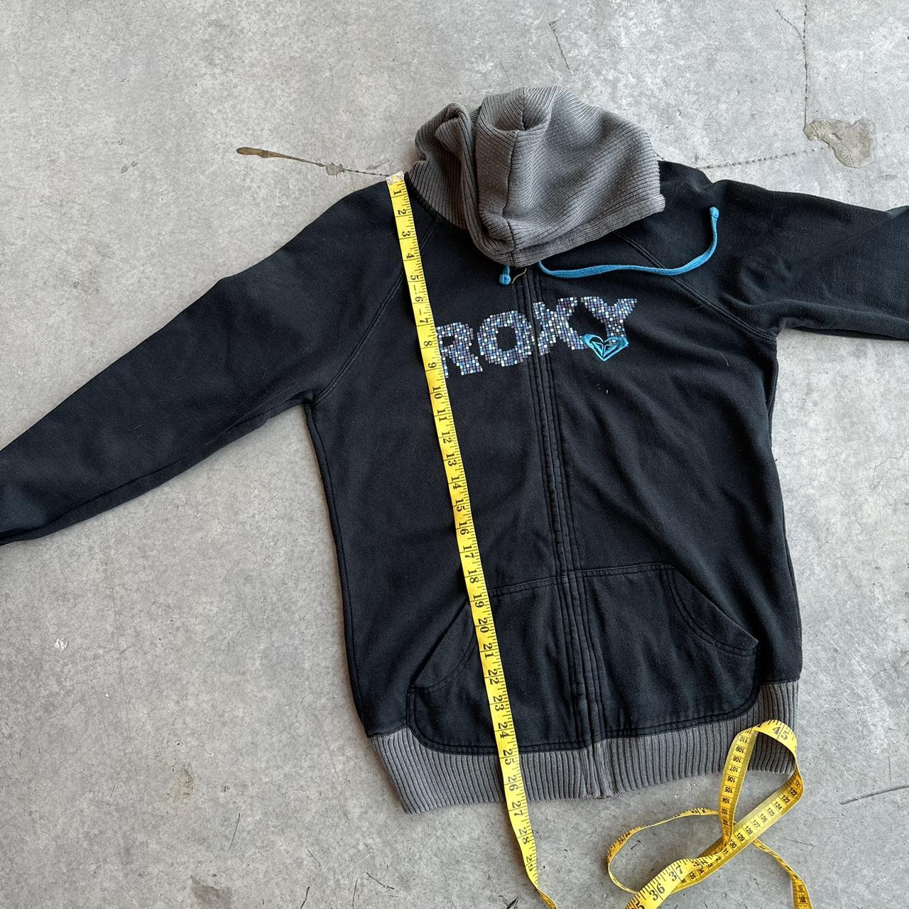 Vintage early 2000s Y2K Roxy full zip hooded | Depop
