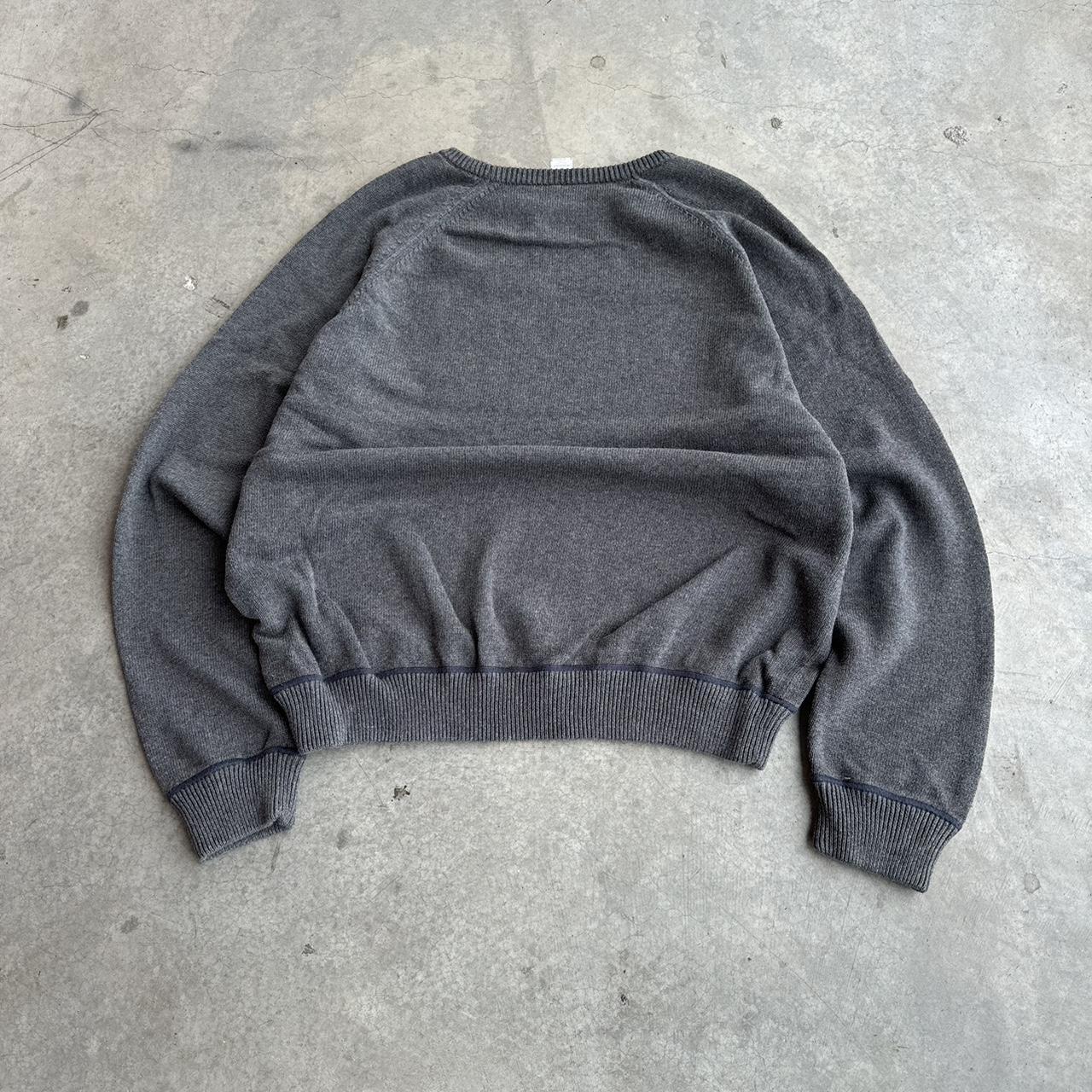 Vintage early 2000s Y2K XG striped V neck knit | Depop
