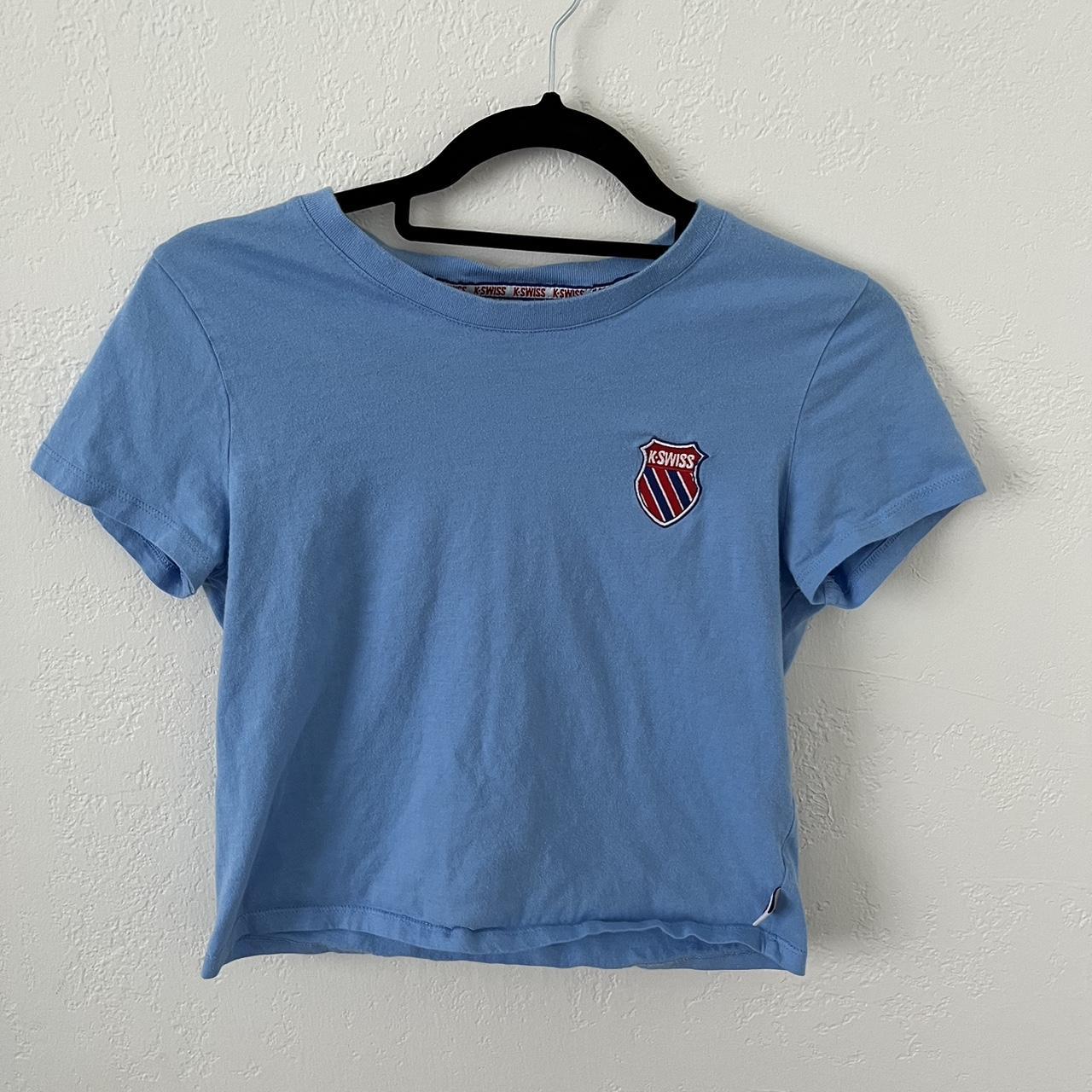 KSwiss x Forever 21 baby tee Depop