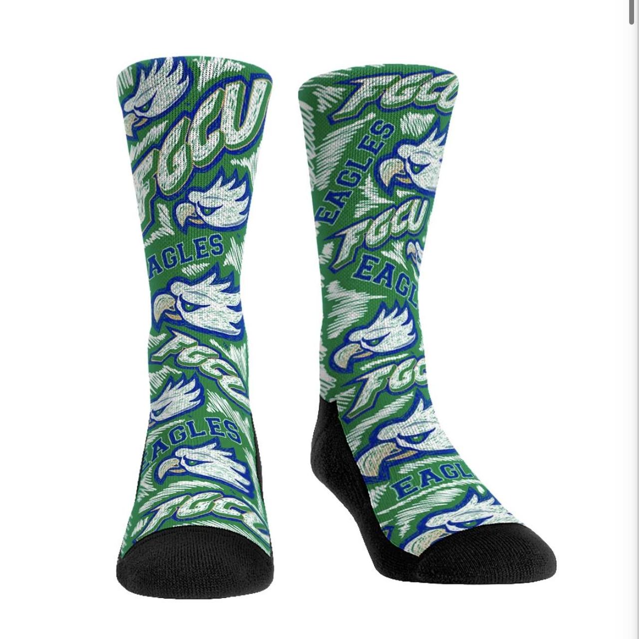 Brand new Rockem FGCU socks. Size L/XL fits Women... - Depop