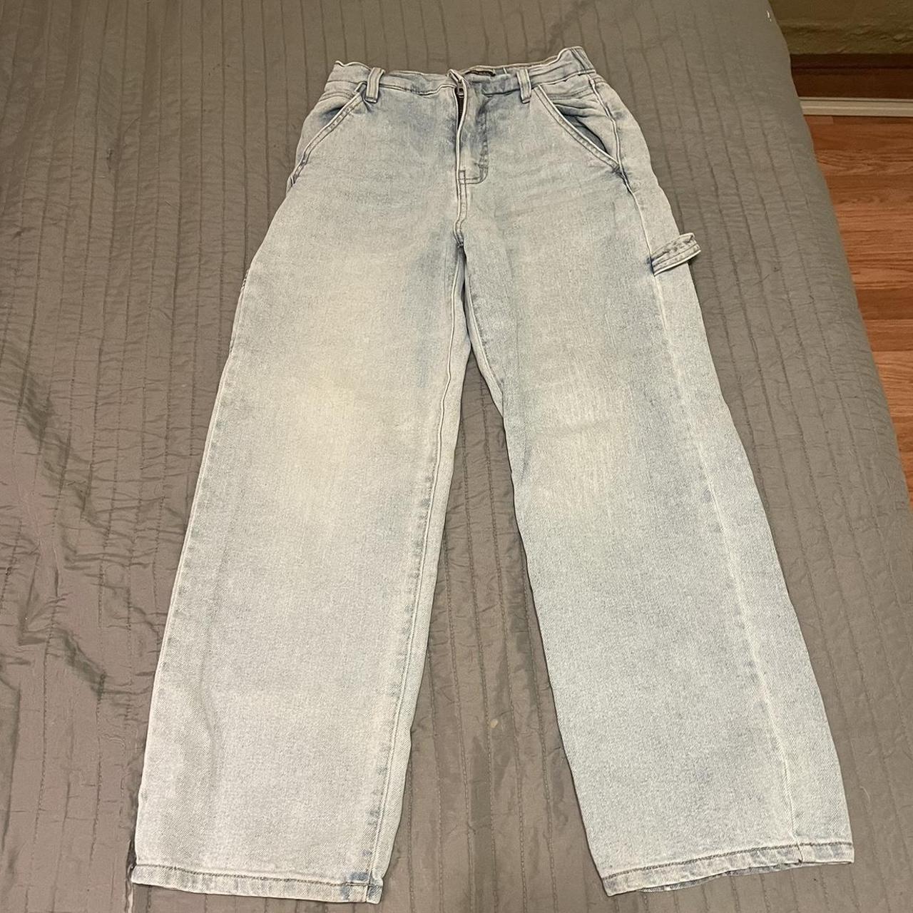 baggy cargo pants size 25 women’s dm for any... - Depop