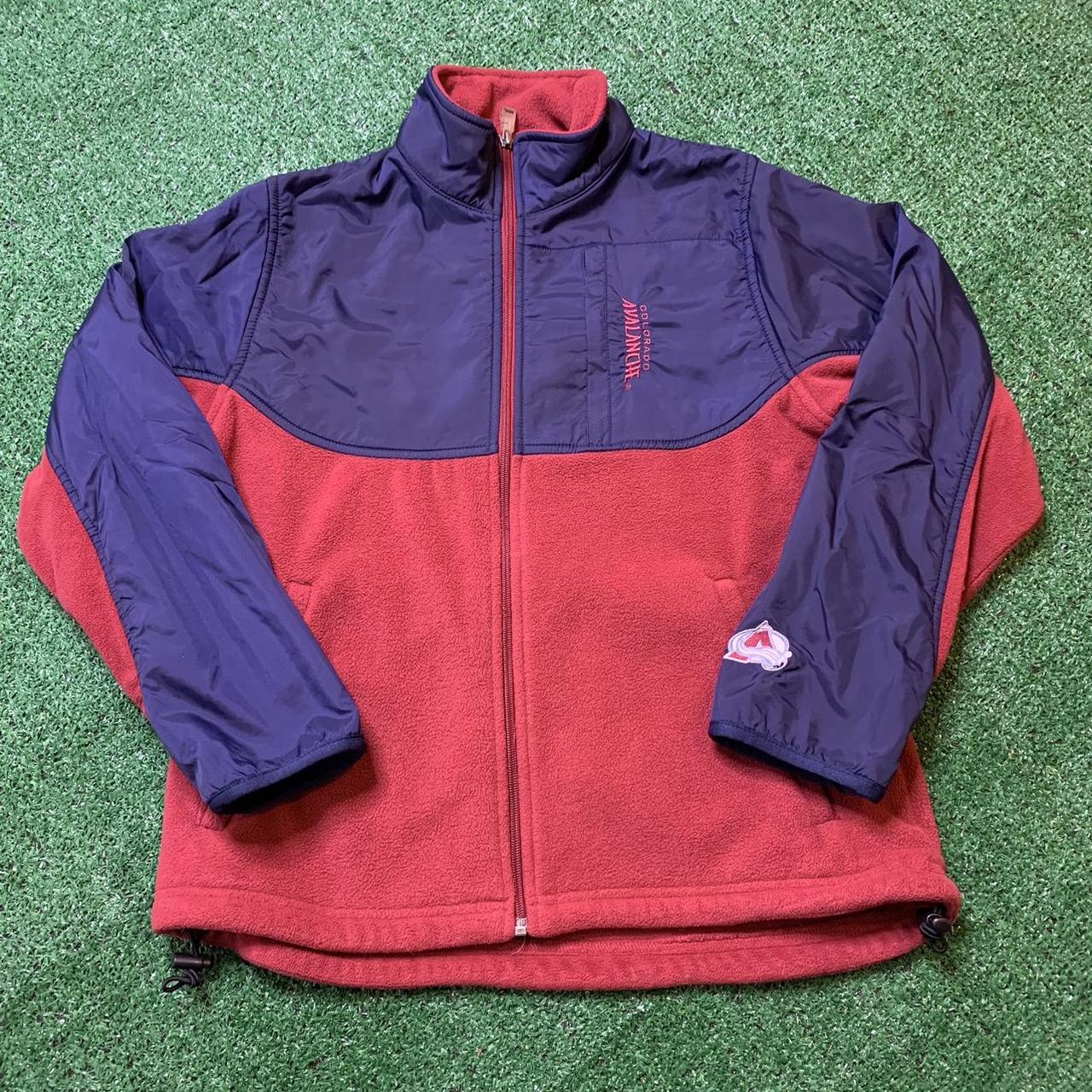Vintage Colorado Avalanche Jacket Size Tag Washed - Depop