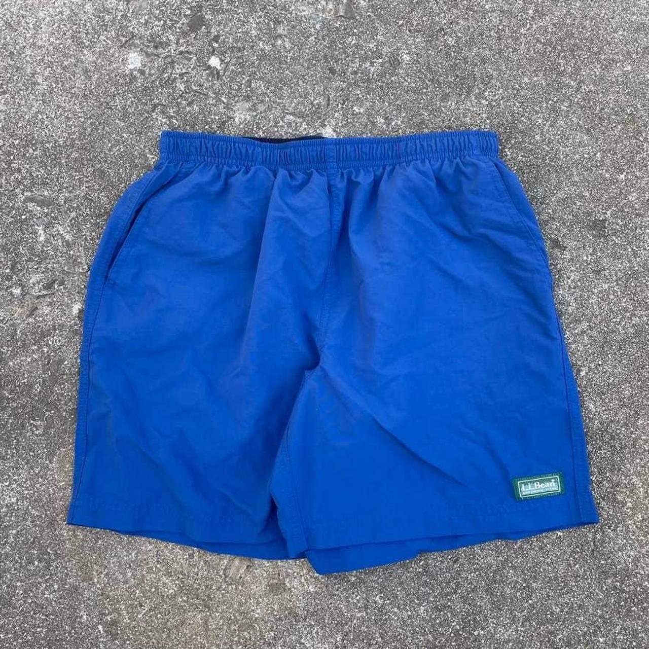 L.L.Bean Men's Blue Shorts | Depop