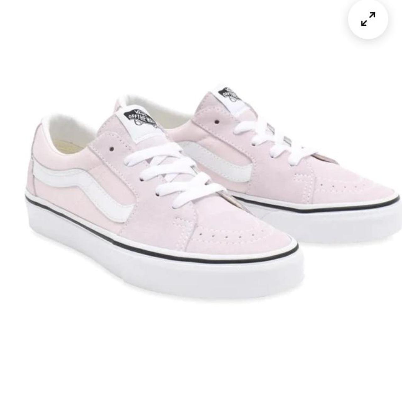 Light pink vans clearance mens