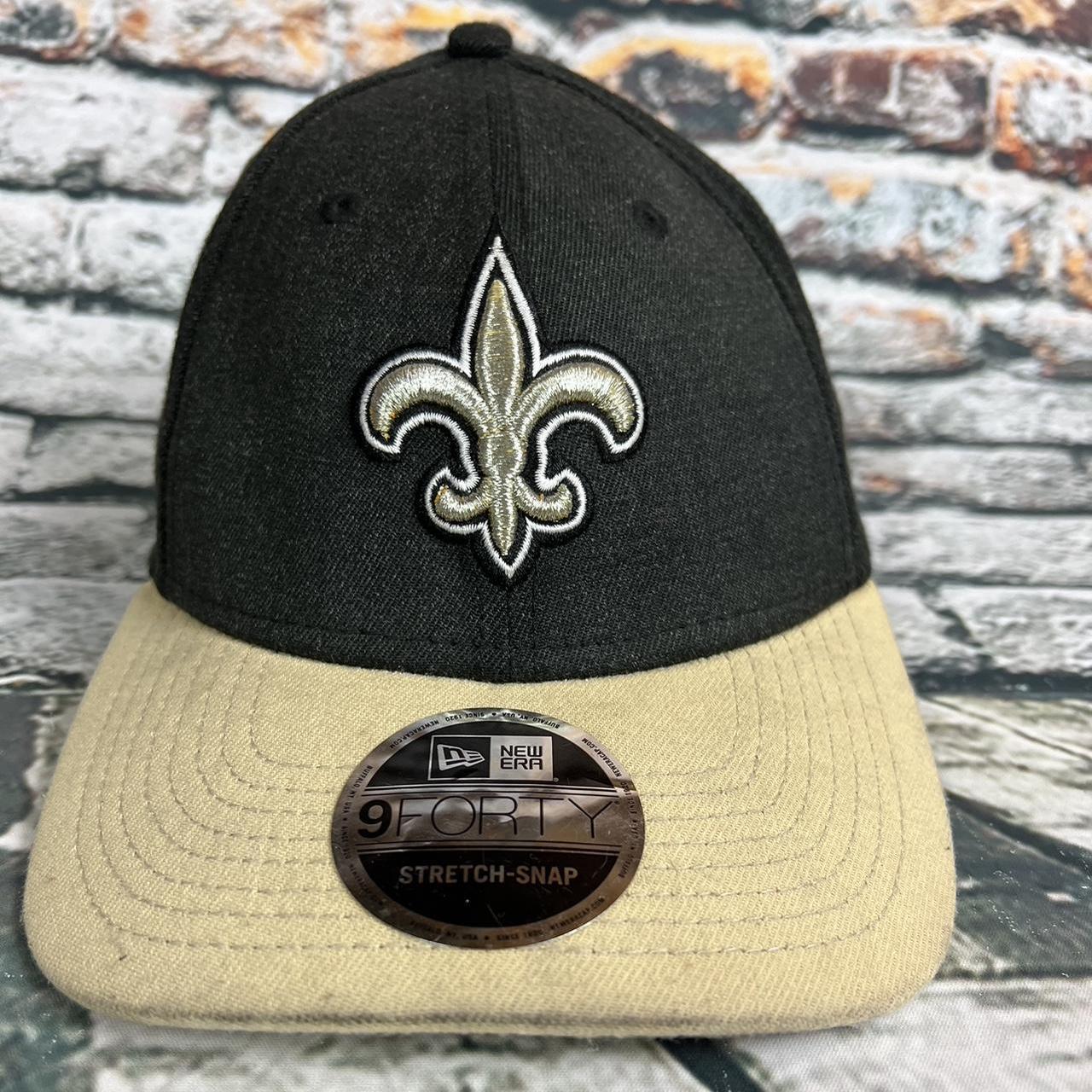 NFL New Orleans Saints 9forty Black Yellow - Depop