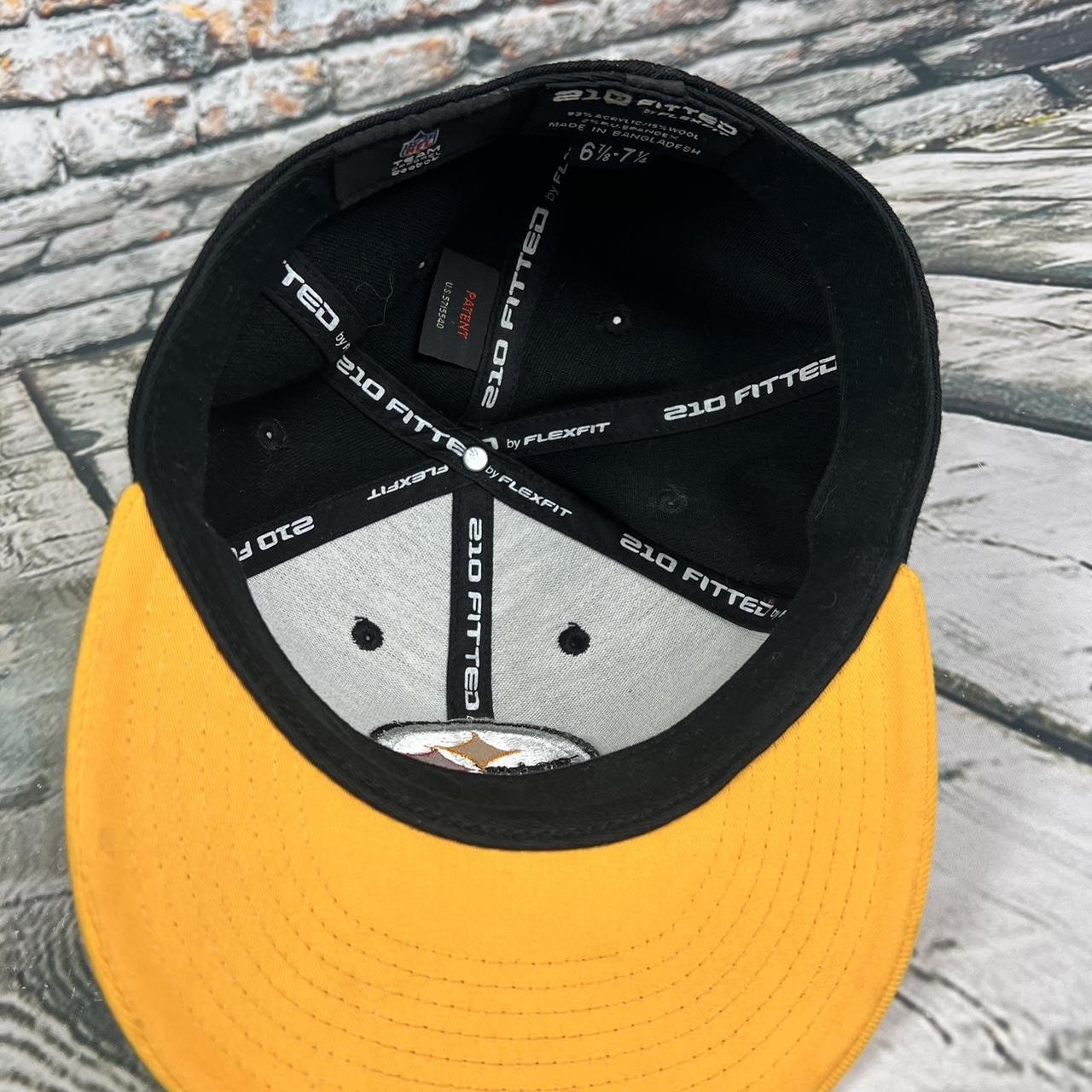 Pittsburgh Steelers Reebok Fitted Hat 6 7/8 NFL