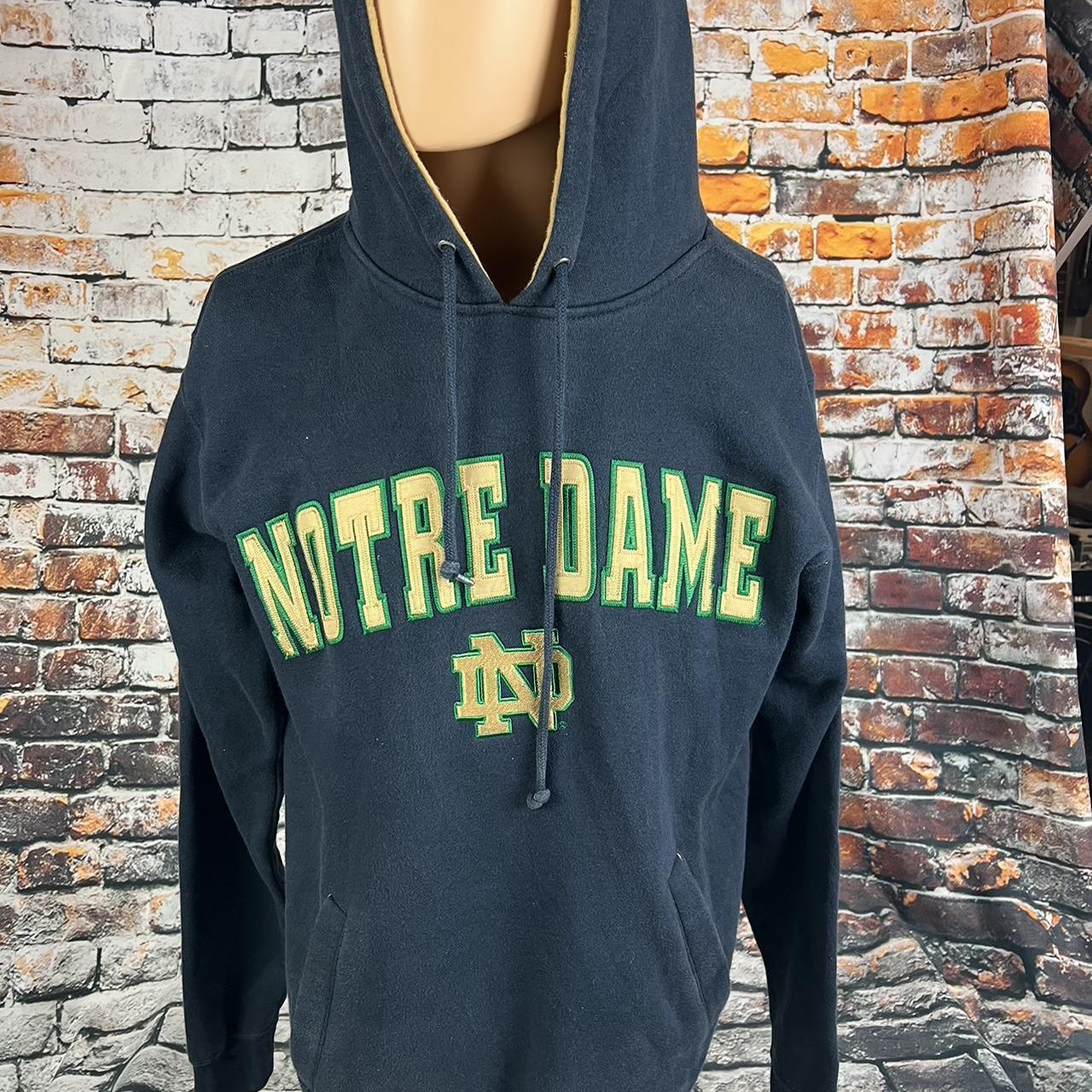 Gold notre outlet dame hoodie