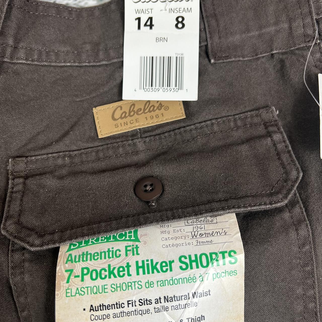 Cabelas 7 pocket 2025 hiker shorts womens