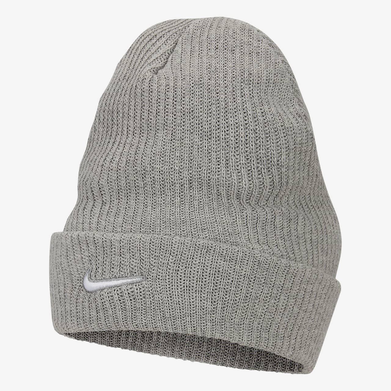 mens grey nike beanie