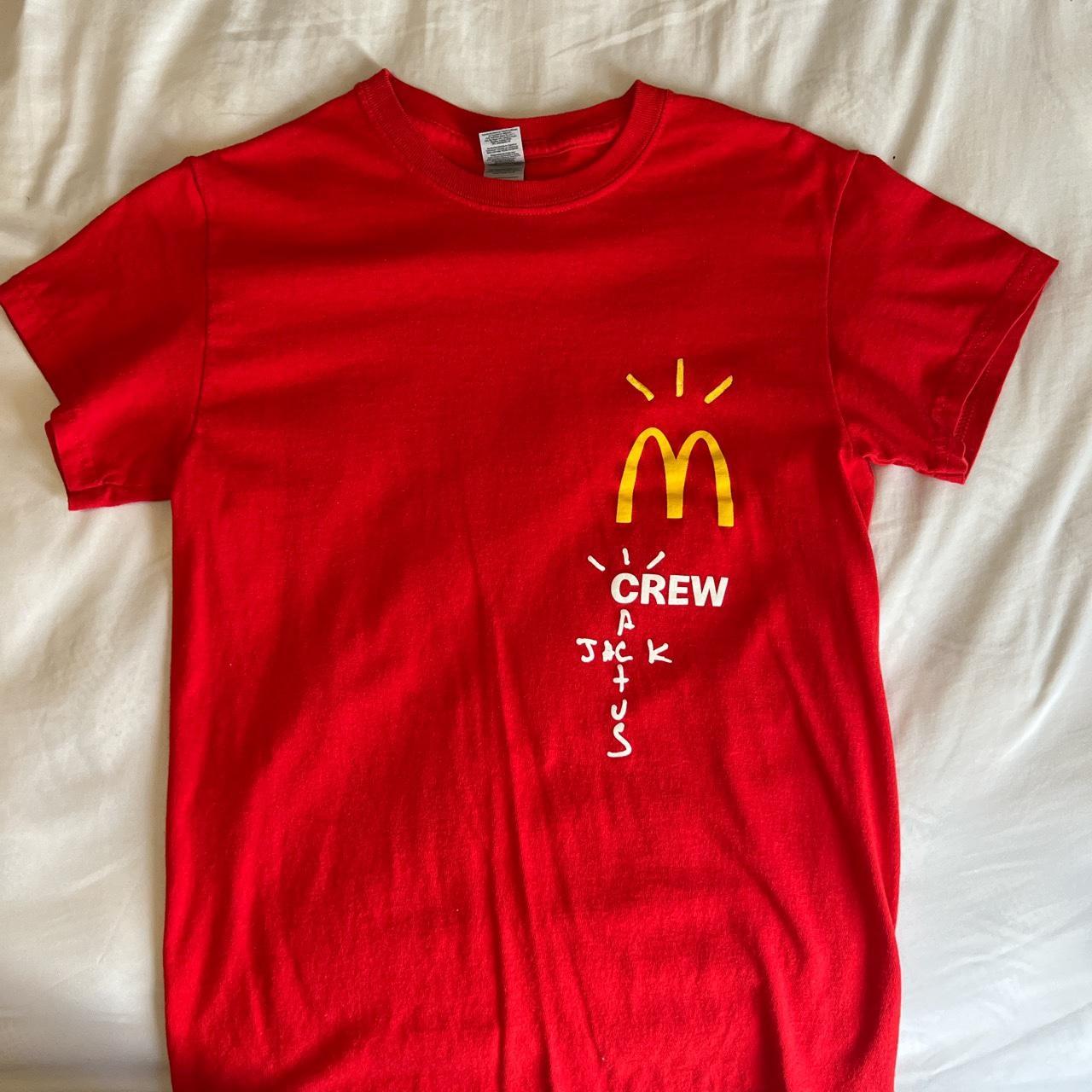 Travis Scott Mcdonalds shirt - size... - Depop