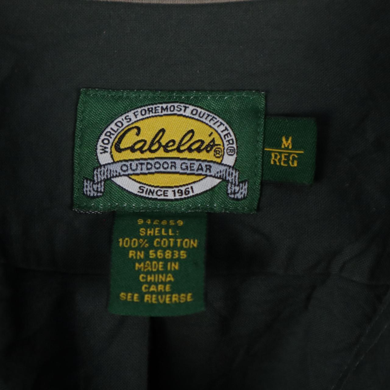 Vintage Cabela's Shirt Cabela's 90's Shirt Long... Depop