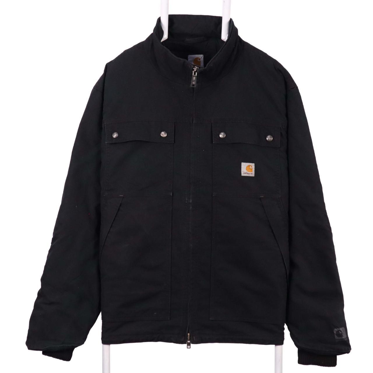 Carhartt Men's Black Jacket Depop