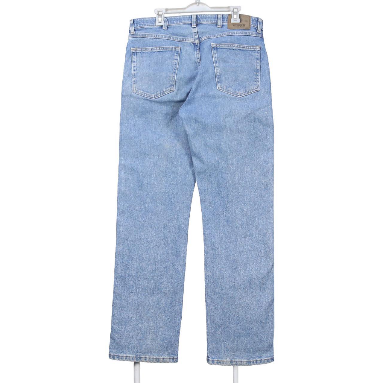 Wrangler Men's Blue Jeans | Depop