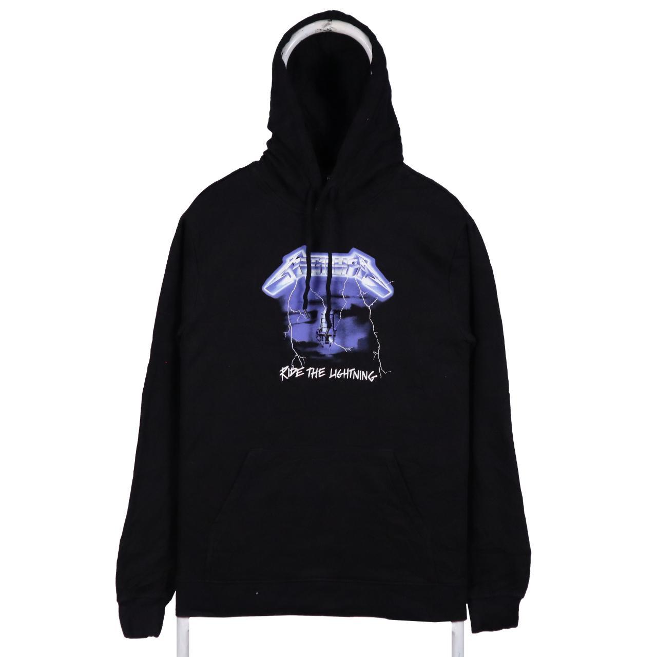 Vintage H&M Hoodie H&M 90's Hoodie Printed Metalica... Depop