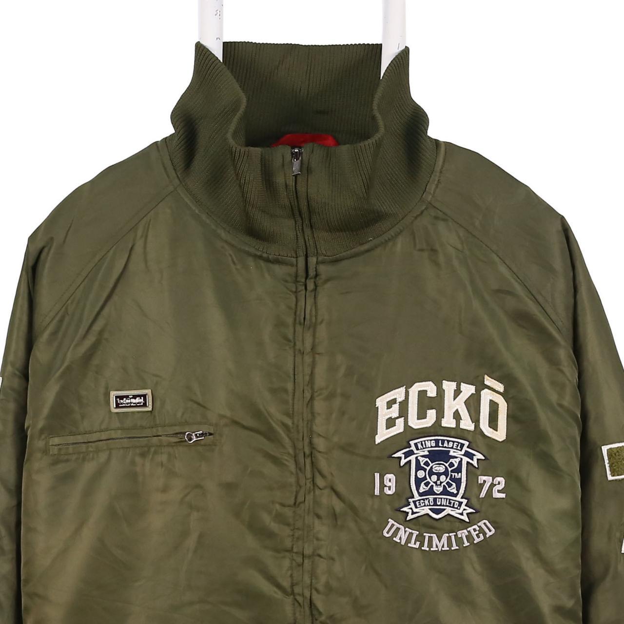 Vintage Ecko unltd. Bomber Jacket Ecko unltd. 90's... Depop