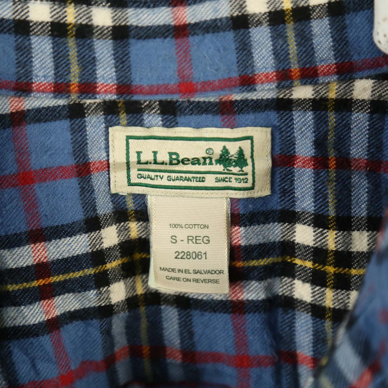 Vintage L.L.Bean Shirt L.L.Bean 90's Shirt Flannel... - Depop