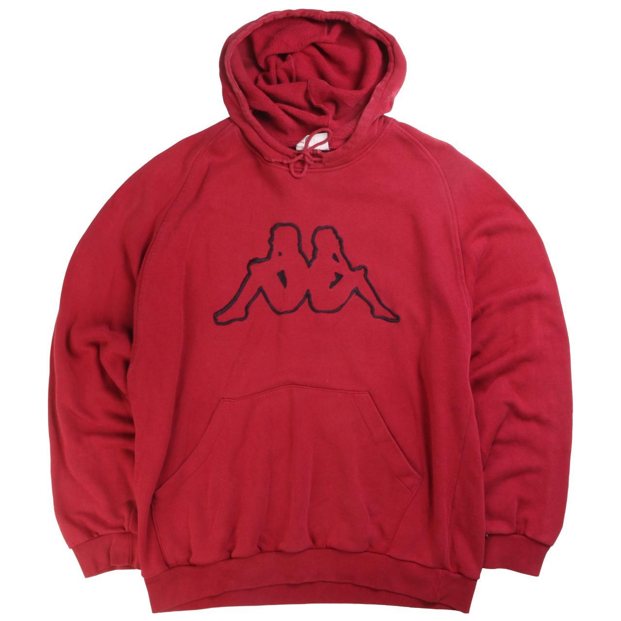 Kappa hoodie clearance mens red