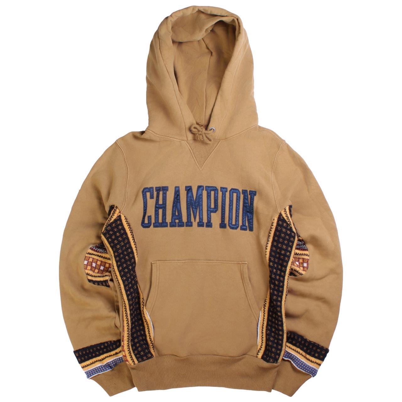 Cream champion clearance hoodie mens